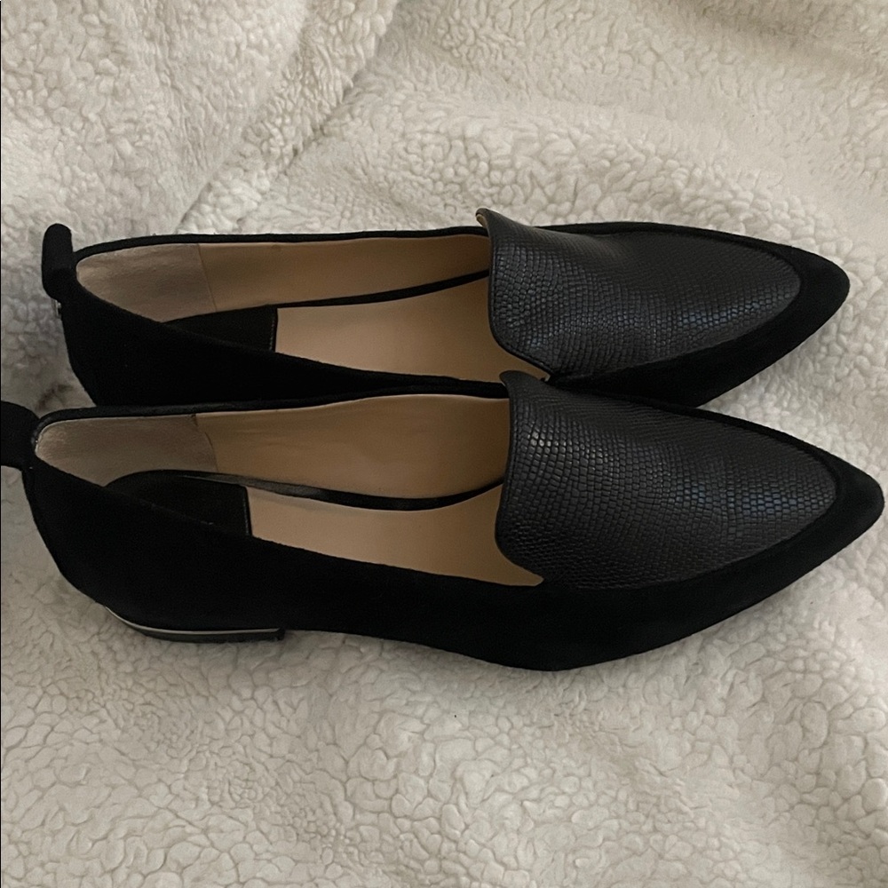 Alex Marie suede and leather flats